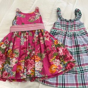 Ralph Lauren girls, dress lot size 5 Easter